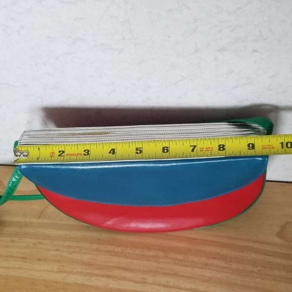 Vintage Leather Colorblock Bag - Picture 7 of 7